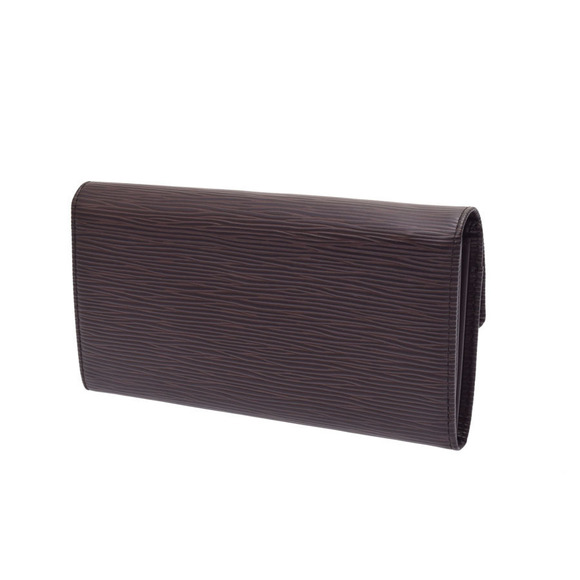 Louis Vuitton Epi Zipper Long Wallet Mocha Black - Picture 2 of 12